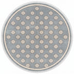 Gray Star Hand-Knotted Wool Rug – Custom Made