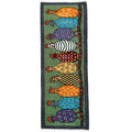 Colorful Hen Hand-Knotted Wool Runner Rug – Rangili, Custom Made